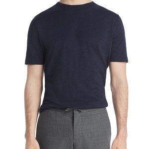 Dylan Gray Mens Cotton Slub Crew Neck Small B4HP 2 pack Navy/Gray